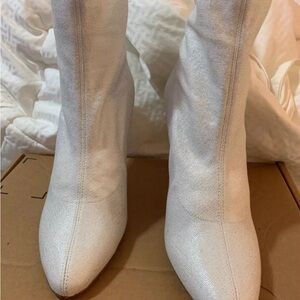 giuseppe zanotti White Sock Boot Size 6